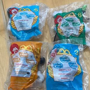 Vintage 2001 House Of Mouse McDonald's Happy Meal Toy Mickey & Friends NEW